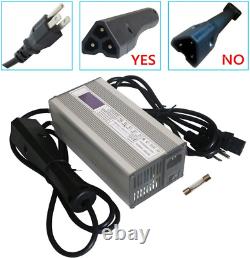 48V 6A RXV Golf Cart Battery Charger for Ez-Go Ezgo TXT with RXV Plug 3 Prong LE