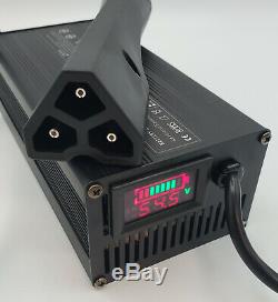 48V EzGo RXV Golf Cart Battery Charger Go 48 Volt Ez-Go Dual Charge/Volt display