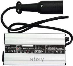 48V Golf Cart Charger 48V 5 AMP Automatic Battery Charger 3 Pin Round Plug