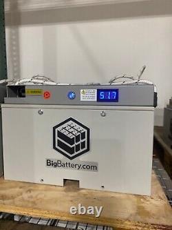 48V Lifepo4 3.1 kwh Battery Golf Cart BMS SB175 Plug Solar RV Off Grid T-105 DIY