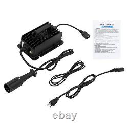 48Volt 15Amp Golf Cart Battery Charger QA750A Car Golf Cart Smart Charger Black