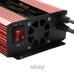 48 Volt 12 Amp Golf Cart Battery Charger For Club Car Round 3 Pin Plug