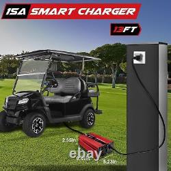 48 Volt 15 AMP Golf Cart Battery Charger for Club Car, with Trickle Charge, A