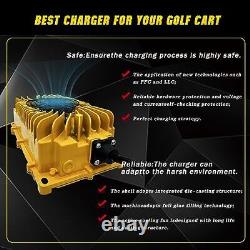 48 Volt Golf Cart Battery Charger, 15AMP EZGO RXV Battery Charger for 48 Volt