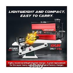 48 Volt Golf Cart Battery Charger Compatible with Yamaha G19-22 Models-with 2