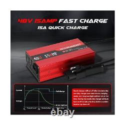 48 Volt Golf Cart Battery Charger Compatible with Yamaha G19-22 Models-with 2