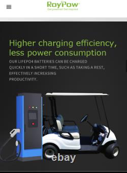 48 Volt Lithium Golf Cart Battery Pack EZGO CLUB CAR YAMAHA TXT RXV PRECEDENT