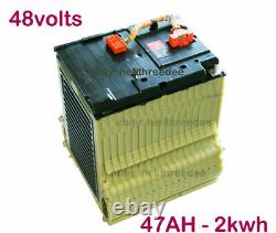 48v 4kwh 94AH Chevy Volt Lithium Ion Battery for Golf Cart with 15A Charger