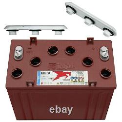 4 Pack, 48V 12 Volt Golf Cart Batteries Trojan Battery T-1275 Club Car EzGo