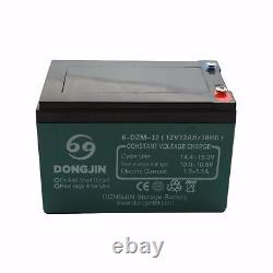 4 Pack 6-DZM-12 12V 12AH Rechargeable Battery for Electric Bike Bicycle GolfCart