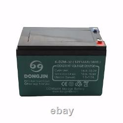 4pc 12V 12Ah 6-DZM-12 Battery for Golf Cart Mower Mobility Scooter ATV E Bike