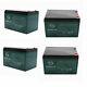 4x 12v 12ah Battery 6-dzm-12 For Atv Go Kart Golf Carts Quad Scooter Motorcycle