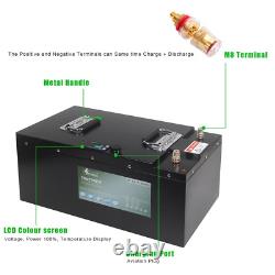 60V 100Ah LiFePO4 Battery Pack Litium Built-in BMS For Solar Inverter Golf Cart