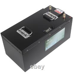 60V 100Ah LiFePO4 Battery Pack Litium Built-in BMS For Solar Inverter Golf Cart