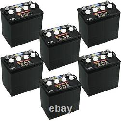 6 Pack Crown Replacement for Trojan T-875 For Golf Cart, Solar, Marine 8 Volt 8V