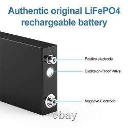 8-16pcs 3.2v 125ah Lifepo4 Cell Battery Phosphate EV Golf Cart Boat