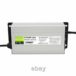 Abakoo Battery Charger 48V 15A for YAMAHA Golf Cart G19 G22 with 2 Pin Plug