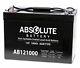 Absolute Ab121000 12v 100ah Sla Battery For Golfcart E-car E-caddy Company