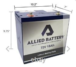 Allied 72V Drop-In Ready Battery. New In Opened Box. Retail $895 Golf Cart