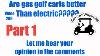 Are Electric Golf Carts Better Than Gas Part 1