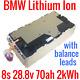 Bmw Oem 8s 28.8v 70ah 2kwh With Leads Ev Lithium Ion Samsung Powerwall Golf Cart