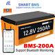 Battery Bluetooth 12v 250ah Lithium Battery 200a Bms For Rv Home Golf Cart Rv