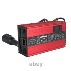 Battery Charger 48 volt 10A For Club Car Golf Cart Standard 3 pin round plug