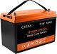 Chins 12v 100ah Lifepo4 Lithium Battery 100a Bms For Golf Cart, Trolling Motor
