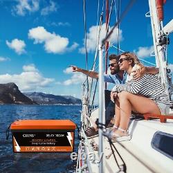 CHINS 36V 100Ah LiFePO4 Battery, 100A BMS, for Golf Car, Trolling Motor etc(Used)