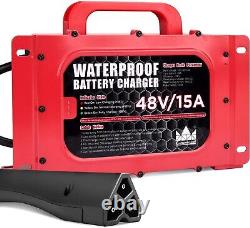 CRAFTSMAN GOLF Waterproof 15 AMP Golf Carts Battery Charger 48 Volt