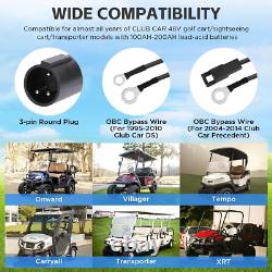 Car Charger 48V 18A Golf Cart Battery Charger Smart Club Car 48V Battery Charger