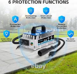 Car Charger 48V 18A Golf Cart Battery Charger Smart Club Car 48V Battery Charger