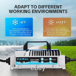 Car Charger 48V 18A Golf Cart Battery Charger Smart Club Car 48V Battery Charger