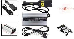 Certified 36V Golf Cart Battery Charger for E-Z-GO with Trickle Charge Mode