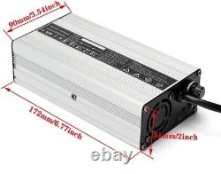Certified 36V Golf Cart Battery Charger for E-Z-GO with Trickle Charge Mode