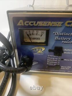 Club Car 48V Accusense Golf Cart Battery Charger with Crowsfoot Connector (Gen IV)