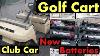 Club Car Golf Cart Battery Change 48 Volt