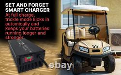 Club Car Golf Cart Battery Charger with Display 48 Volt