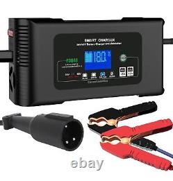 Club Car Golf Cart Charger, 18Amp Smart Charger Trickle Battery Charger Maint