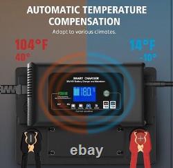 Club Car Golf Cart Charger, 18Amp Smart Charger Trickle Battery Charger Maint