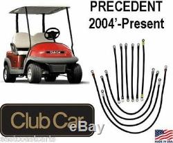 Club Car IQ Precedent Golf Cart # 2 Gauge Battery Power Cable Kit