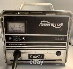 Club Car Power Drive 2 Battery Charger 22110 48V Golf Cart TESTED