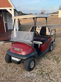 Club Car Precedent Golf Cart 48 Volt withRear Seat 2020 Batteries SUPER CLEAN