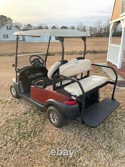 Club Car Precedent Golf Cart 48 Volt withRear Seat 2020 Batteries SUPER CLEAN