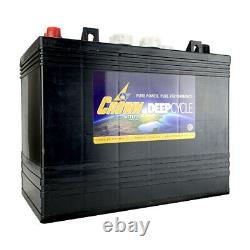 Crown T-1275 12V 150Ah Deep Cycle Flooded Lead Acid Golf Cart Battery X2