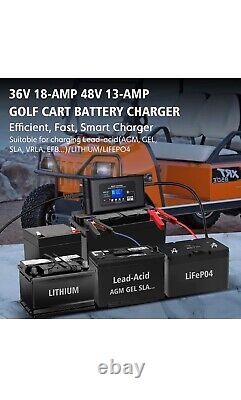 Dght E-Z-GO ELiTE Lithium Golf Cart battery Charger 36V 48V Smart Fully Automati