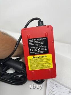 EPOWREY 48V/15A/800W Smart Battery Charger for Club Car Precedent Golf EZGO RXV