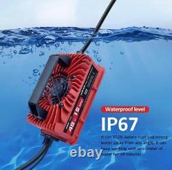 EPOWREY 48V/15A/800W Smart Battery Charger for Club Car Precedent Golf EZGO RXV