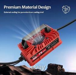 EPOWREY 48V/15A/800W Smart Battery Charger for Club Car Precedent Golf EZGO RXV