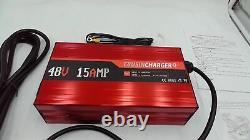 Ebusin 10010 Golf Cart Battery Charger, Red